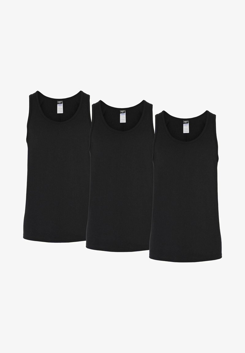 Claudio 3 PACK - Undershirt - black