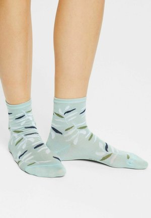 Esprit Chaussettes - light aqua green white