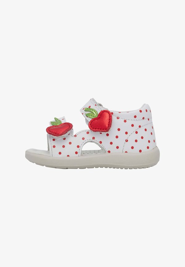 MARISS – Lauflernschuh – weiß rot