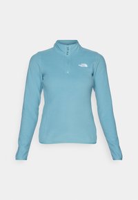 100 GLACIER 1/4 ZIP - Φλις πουλόβερ - algae blue