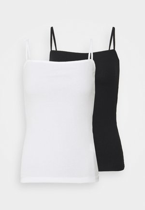 2 PACK - Débardeur - black/white