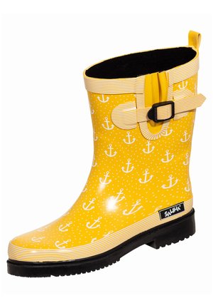 Saliha REGENSTIEFEL REGENSTIEFEL MARLEEN  - Gummistiefel - gelb multi