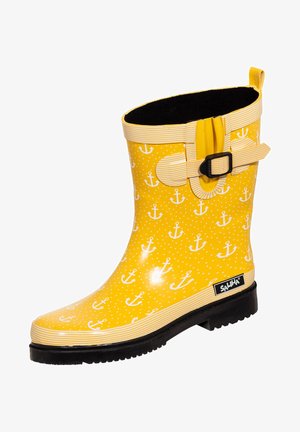 Saliha REGENSTIEFEL REGENSTIEFEL MARLEEN - Gummistiefel - gelb multi