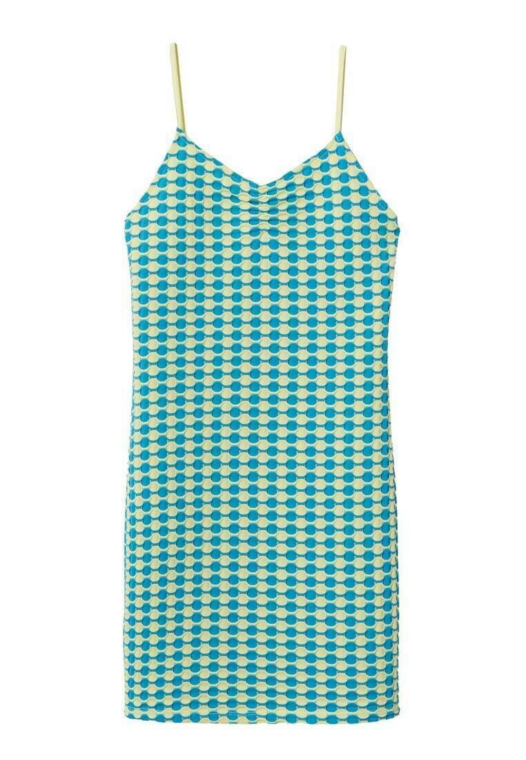 Mango Etui-jurk turquoise Mango Etui-jurk turquoise
