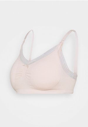 MILK MATERNITY NURSING SEAMLESS BRA - Podprsenka pod tričko - blush