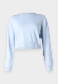 CROP LONG SLEEVE  - Pulover - baby blue