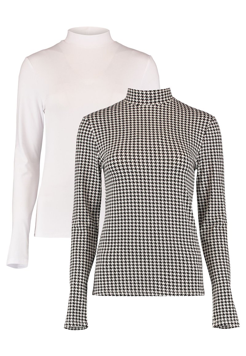 Hailys LANGARM 2-ER SET - Langarmshirt - weiß