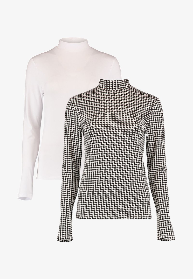 Hailys LANGARM 2-ER SET - Langarmshirt - weiß