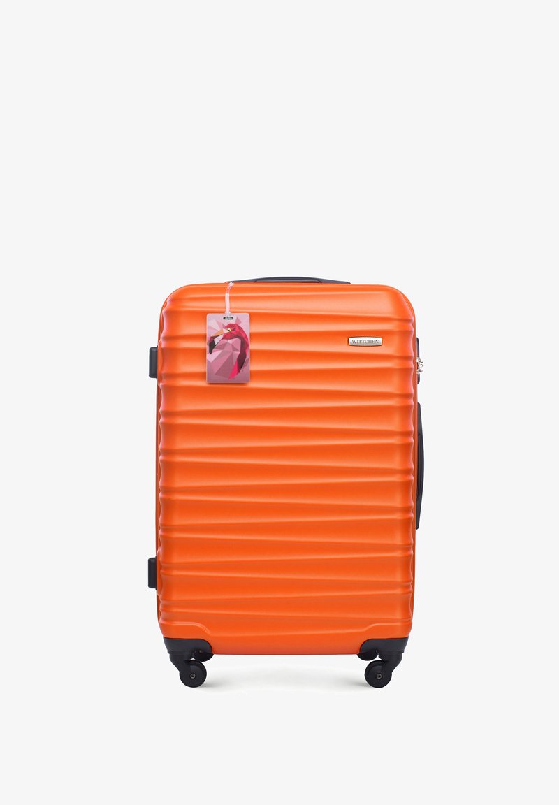 WITTCHEN MEDIUM SUITCASE WITH LUGGAGE TAG FROM ABS - Kufr - orange