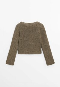 Massimo Dutti Strickjacke - light grey