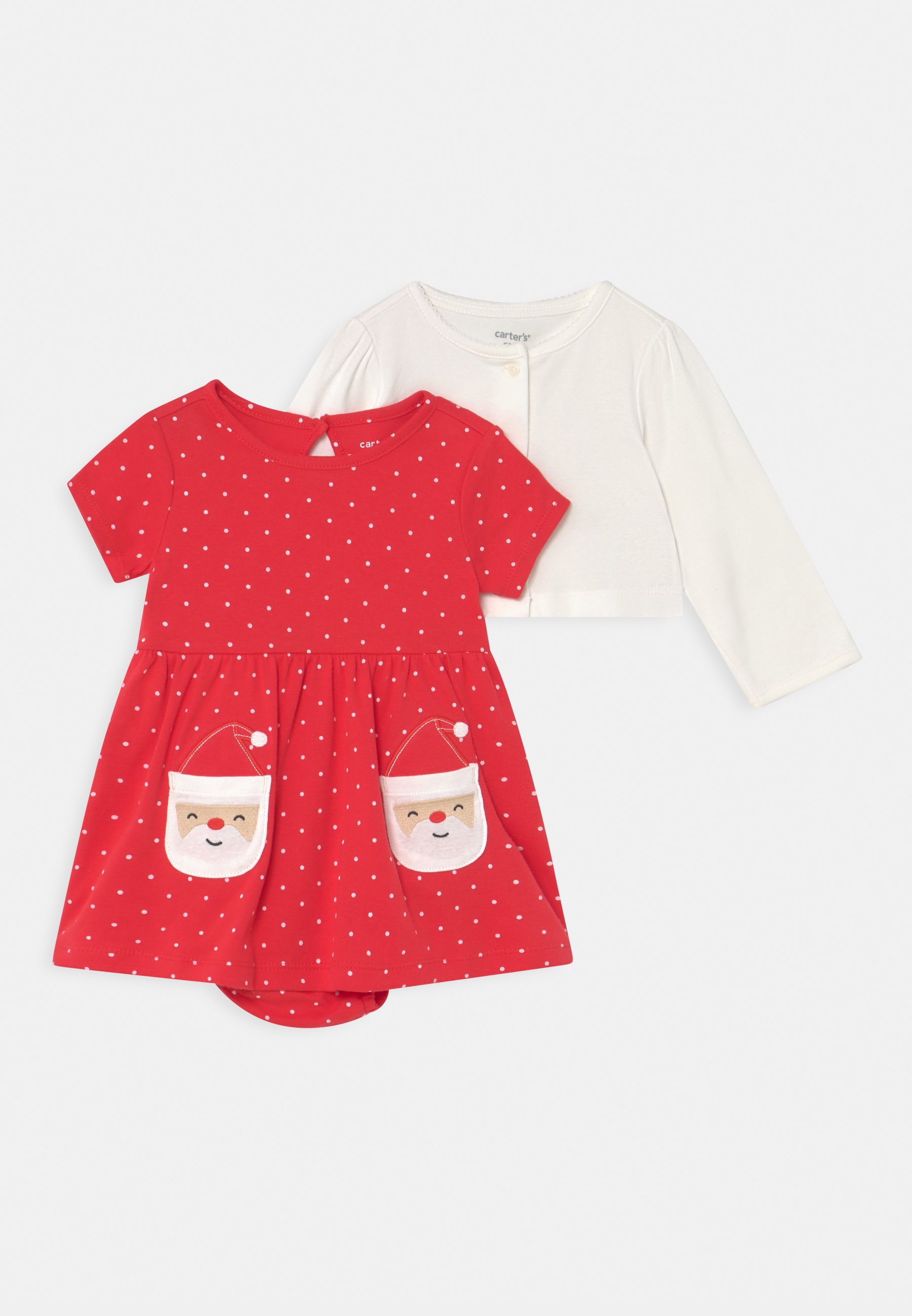 Carters Christmas 2022 Carter's Xmas Dress Set - Cardigan - Red - Zalando.co.uk