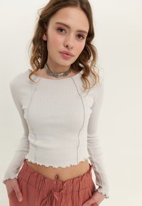 Even&Odd - Long sleeved top - light grey Thumbnail Image 1