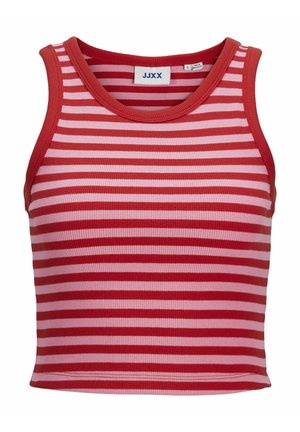 JXFALLON STR SL STRIPE JRS SN - Top - racing red