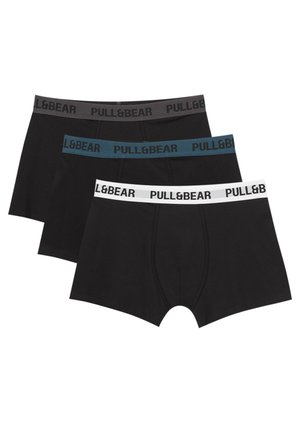 LOGO - 3-PACK - Chiloți boxer - black