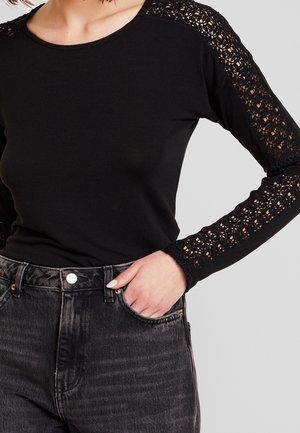 Maglietta a manica lunga - black