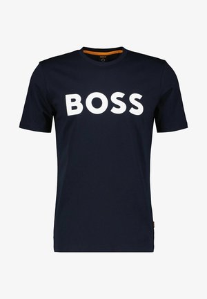 thinking - Print T-shirt - blau