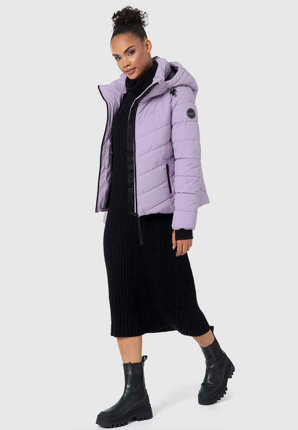 ジャケット・アウター UTILITY HOODED JACKET LIGHT PURPLE M Water-repellent jacket - Light purple - Kids | H&M