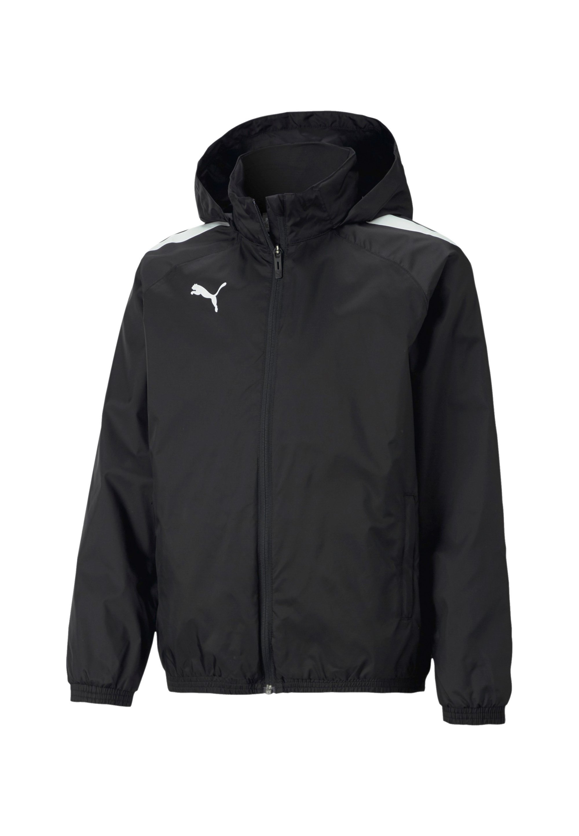 Puma TEAMLIGA ALL WEATHER REGEN Trainingsjacke schwarz