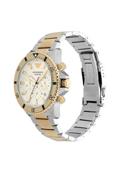 Emporio Armani ANALOG QUARZ - Ure - silberfarben