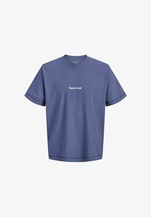 Jack & Jones, JORNORREBRO EMB TEE SS CREW NECK PLS - T-Shirt basic - crown blue
