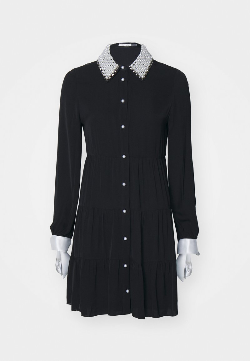 alice + olivia Blousejurk zwart alice + olivia Blousejurk zwart