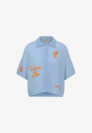 LCMT, LCMT PULLOVER - Button-down blouse - hellblau