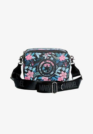 Karactermania Taška s příčným popruhem - Captain America flowers
