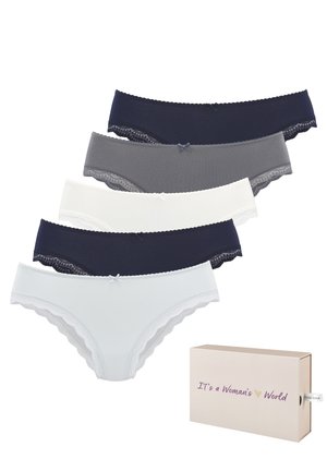 JAZZPANT 5 PACK - Σλιπ - blue