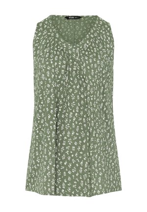 Yours Clothing, WOMEN'S VESTS & CAMIS - Top - green