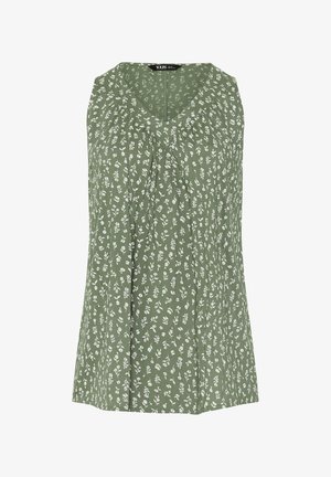 Yours Clothing, WOMEN'S VESTS & CAMIS - Top - green