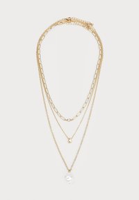 3 PACK - Verižica - shiny gold-coloured