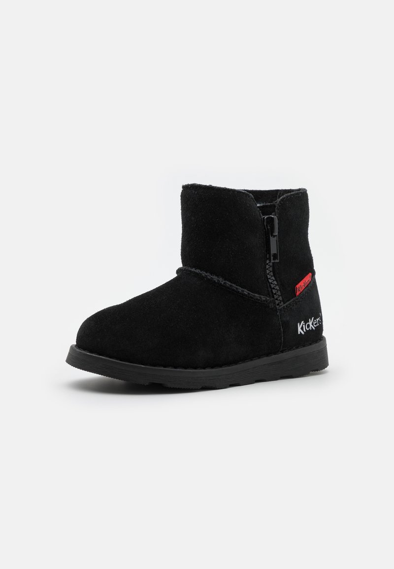 Bottes Kickers Aldiza Pour Fille - En Cuir, Imperméables, Tige 9 Cm, Semelle TPE (waterproof)