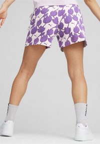 Puma BLOSSOM - Sportiniai šortai - purple