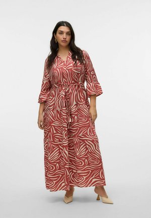 Vestito lungo - marsala