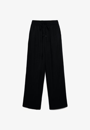 Calliope, PANTALONE LUNGO TINTA UNITA - Pantalon classique - ultrablack