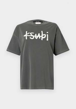 TEE - T-shirts print - charcoal grey