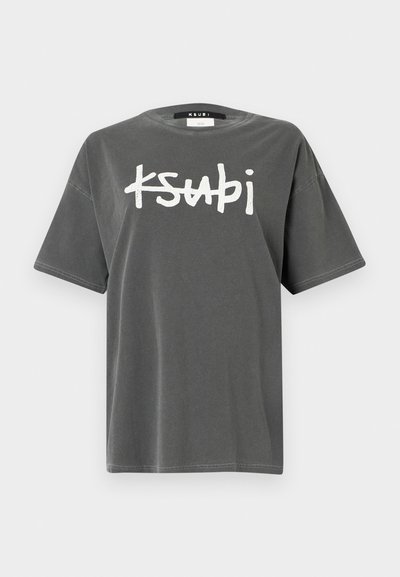 Ksubi TEE - Potiskana majica - charcoal grey