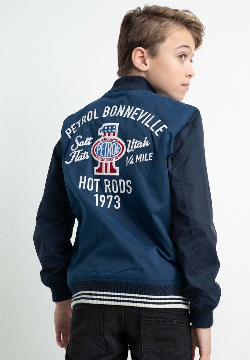Kinder Jacken | Petrol Industries Bomberjacke petrol blue/blau - ET51594 Kinder Jacken | Petrol Industries Bomberjacke petrol blue/blau - ET51594