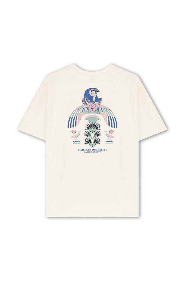 MELESS IMMENSITY UNISEX - Print T-shirt - tabacco3