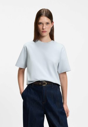 BOSS, BOSS EHARPA - Basic T-shirt - purple seventeen