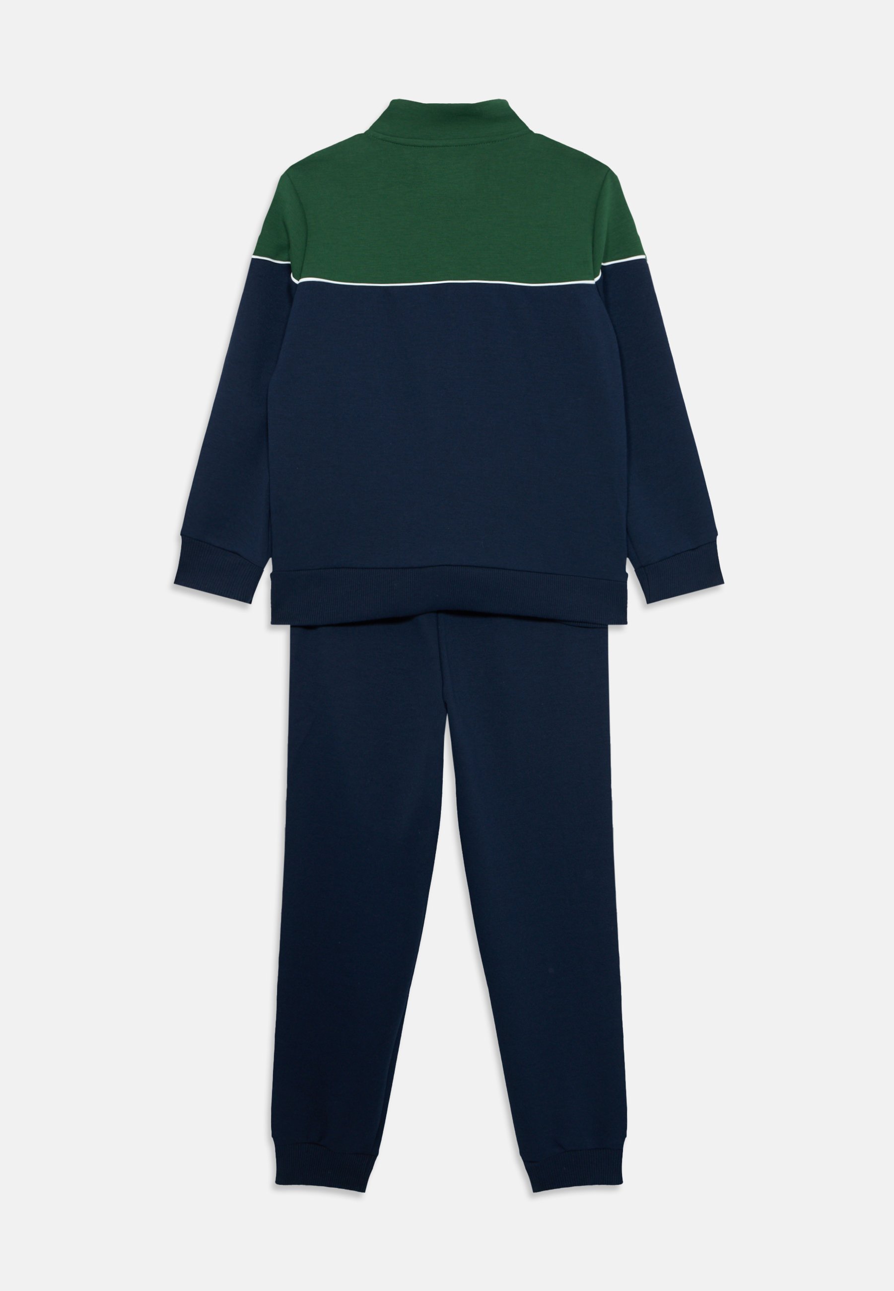 Lacoste GRID TAPED TRACK PANT SET - Tracksuit - marine/dark blue