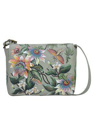 HANDPAINTED  - Schoudertas - floral passion
