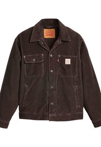 SUNRISE TRUCKER - Džinsa auduma jaka - black coffee