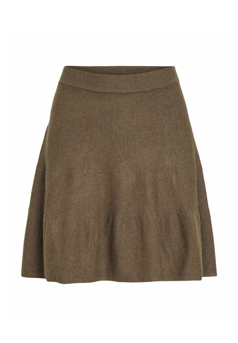 Vila A-lijn rok gemêleerd bruin
