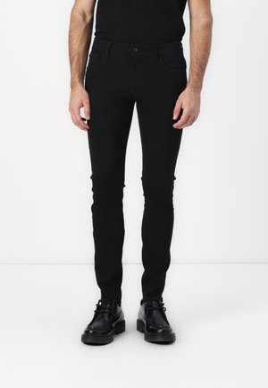 SLIM PIERS - Slim fit jeans - black denim