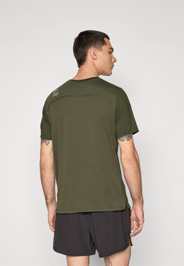 HYROX THERMOADAPT - Sports T-shirt - dark olive2