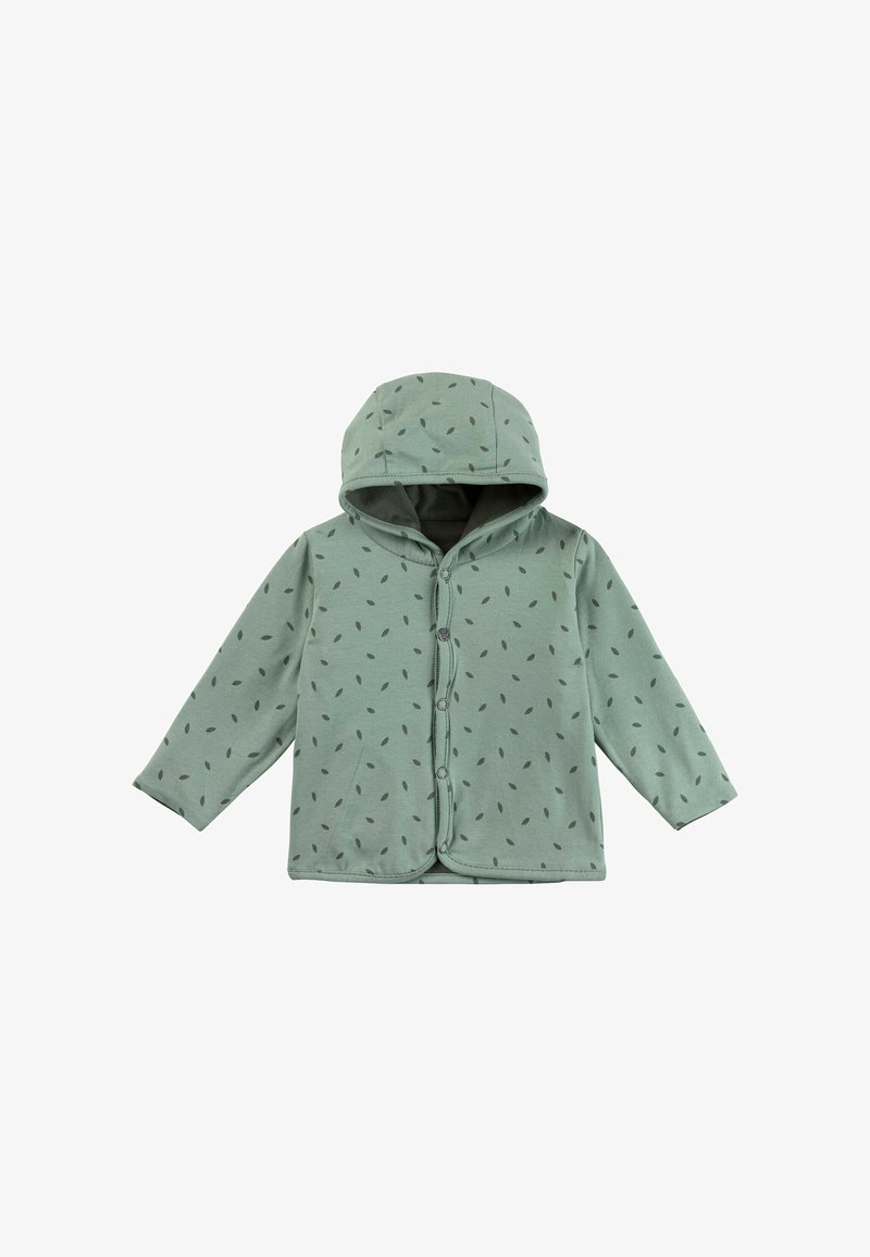 Sterntaler WENDE BLÄTTER - Sweatjacke - dunkelgrün