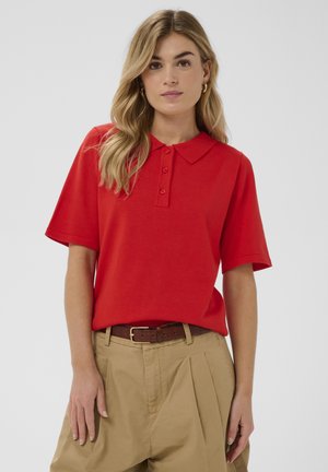 MILASZ POLO SS PULLOVER - Polo - valiant poppy