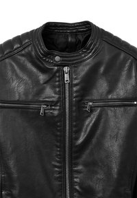 BIKER - Kunstlederjacke - nero