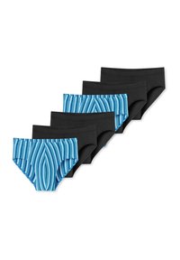 Non sélectionné, schwarz blau